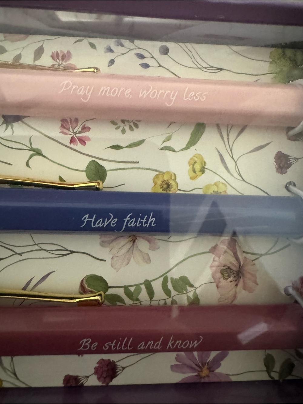 Bible Verse Pens Set of 3 - Pick 1 Set - Picture 3 of 6